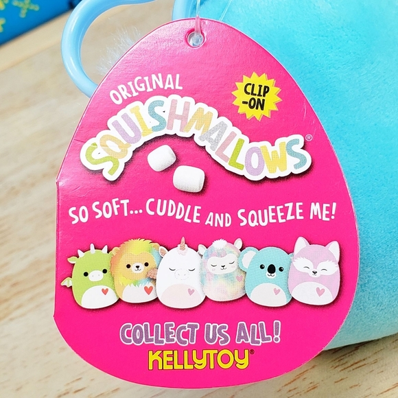 Squishmallow Paul the Valentine's Day Koala 3.5" Clip 2021 UltraSoft Plush - Picture 10 of 12